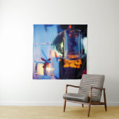 Tenture Verre à vin (En situation (horizontale))