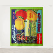 Tenture vers 1900 Appleton Apples crate étiquette print (Devant)