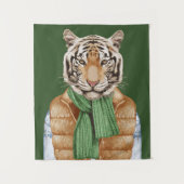 Tenture Vers le bas tigre de gilet (Devant)