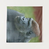 Tenture Vers le haut avec Gorilla Lope : Portrait enchante (Devant (Horizontal))