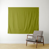 Tenture Vert olive (En situation (horizontale))