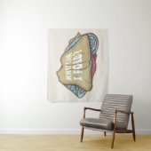 Tenture Vêtements pliants, jour de lessive (En situation)