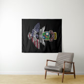 Tenture Vétéran du 75e régiment de Rangers (En situation (horizontale))