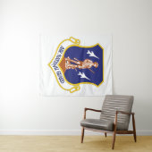 Tenture Vétéran militaire de l'armée de l'air (En situation (horizontale))