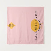 Tenture Veuve avant vows Bachelorette Fin de semaine fond (Devant (Horizontal))