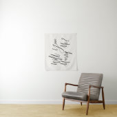 Tenture Veux-tu m'épouser Crème Proposition de Mariage (En situation)