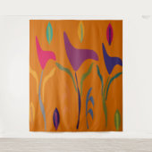 Tenture Vibe tropicale Lily Florale (Devant)