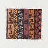 Tenture Vibes Africaines Ethniques En Style Bohème (Devant (Horizontal))
