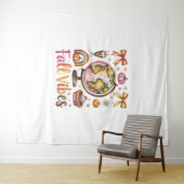 Tenture Vibes d'automne (En situation (horizontale))