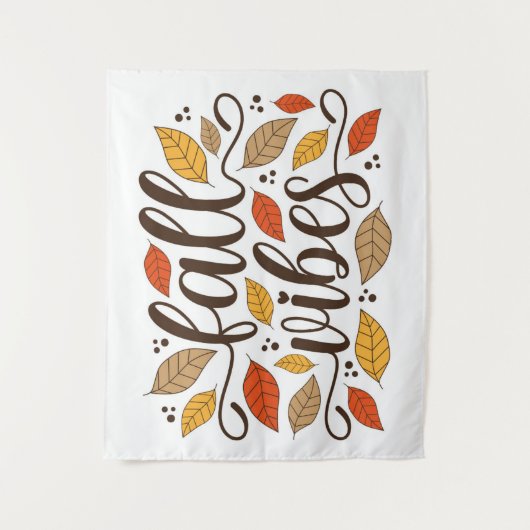 Tenture Vibes d'automne (Devant)