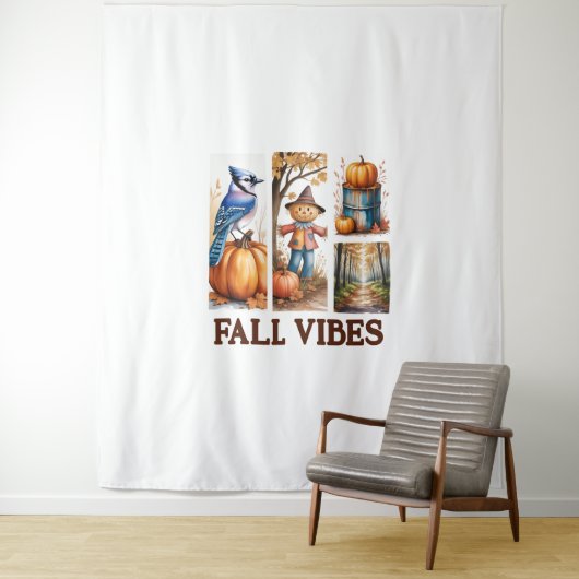 Tenture Vibes d'automne Vibes d'automne (En situation)