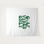 Tenture Vibes De Golf Seulement, Lover De Golf (Devant (Horizontal))