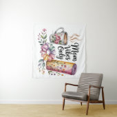 Tenture Vibes de Maman Uniquement (En situation (horizontale))