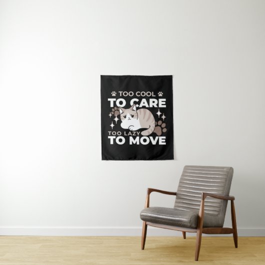 Tenture Vibes décontractées et lumineuses pour le design A (En situation)