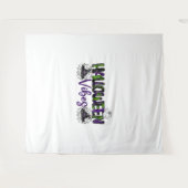 Tenture Vibes d'Halloween (Devant (Horizontal))