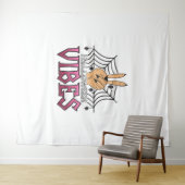 Tenture Vibes d'Halloween, Halloween, Effrayant, Costume (En situation (horizontale))