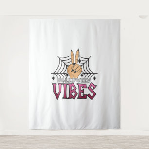 Tenture Vibes d'Halloween, Halloween, Effrayant, Costume