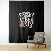 Tenture Vibes éffrayantes uniquement Halloween Sloth T-Shi (En situation)