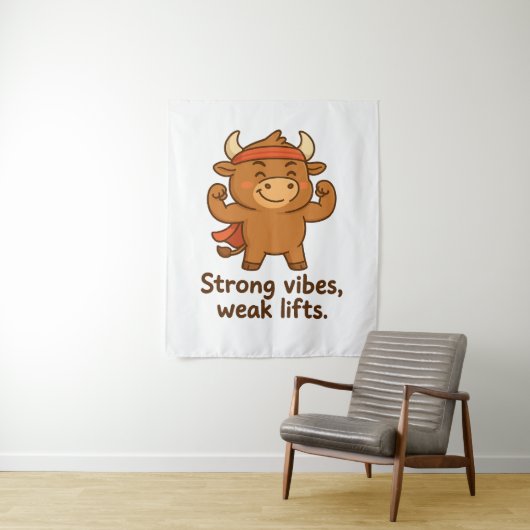Tenture Vibes fortes, Ascenseurs faibles - Coach style Bul (En situation)