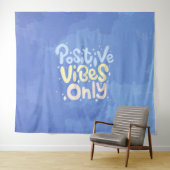Tenture Vibes Positives Seulement (En situation (horizontale))