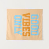 Tenture Vibes Uniquement Positives (Devant (Horizontal))
