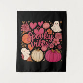 Tenture Vibrations Effrayantes - Halloween  (Devant)