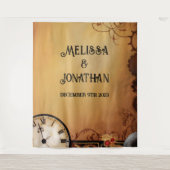 Tenture Victorian Steampunk Elegance Mariage (Devant)