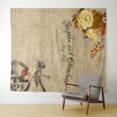 Tenture Victorian Steampunk Mariage arrière-plan Équipemen (En situation (horizontale))