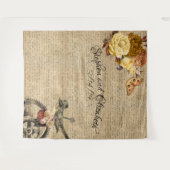 Tenture Victorian Steampunk Mariage arrière-plan Équipemen (Devant (Horizontal))