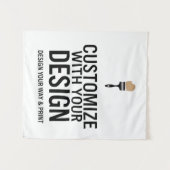 Tenture Vide Personnalisé 86x102cm Entreprise Personnalisé (Devant (Horizontal))