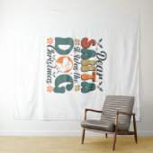 Tenture Vie de maman de chien (En situation (horizontale))