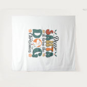 Tenture Vie de maman de chien (Devant (Horizontal))