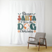 Tenture Vie de maman de chien (En situation)