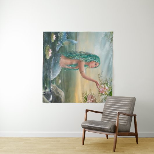 Tenture Vie de Mermaid (En situation (horizontale))