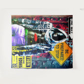 Tenture Vie de rue (Devant (Horizontal))