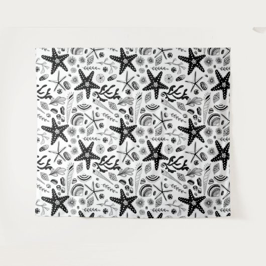 Tenture Vie marine (Devant (Horizontal))