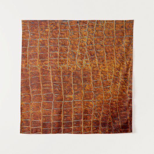 Tenture Vieil brun cuir animal texture (Devant (Horizontal))