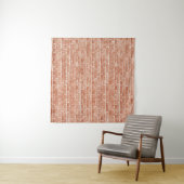 Tenture Vieille texture murale en brique rouge. (En situation (horizontale))