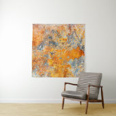 Tenture Vieille texture rouille. Grunge arrière - plan en  (En situation)