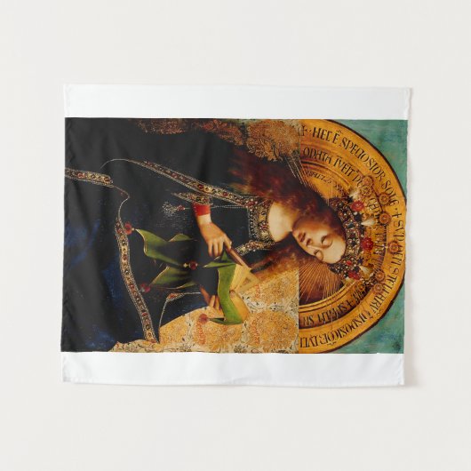 Tenture Vierge Marie par Jan van Eyck (Devant (Horizontal))