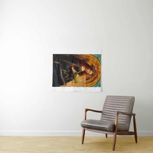 Tenture Vierge Marie par Jan van Eyck (En situation (horizontale))