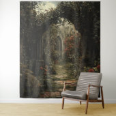 Tenture Vieux jardin gothique Photo Booth Prop Arrière-pla (En situation)