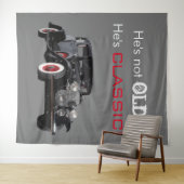 Tenture Vieux Véhicule Classique Photo Booth Fond (En situation (horizontale))