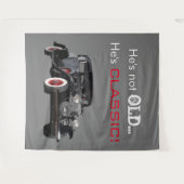 Tenture Vieux Véhicule Classique Photo Booth Fond (Devant (Horizontal))