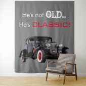 Tenture Vieux Véhicule Classique Photo Booth Fond (En situation)