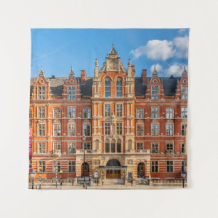 Tenture View London Royal College of Music au coucher du s