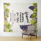 Tenture Vignoble de raisin Dégustation de vin Contexte (En situation (horizontale))