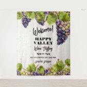 Tenture Vignoble de raisin Dégustation de vin Contexte (Devant)