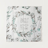 Tenture VII béni | nous a laissés rester la maison (Devant)