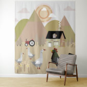 Tenture Village (En situation)